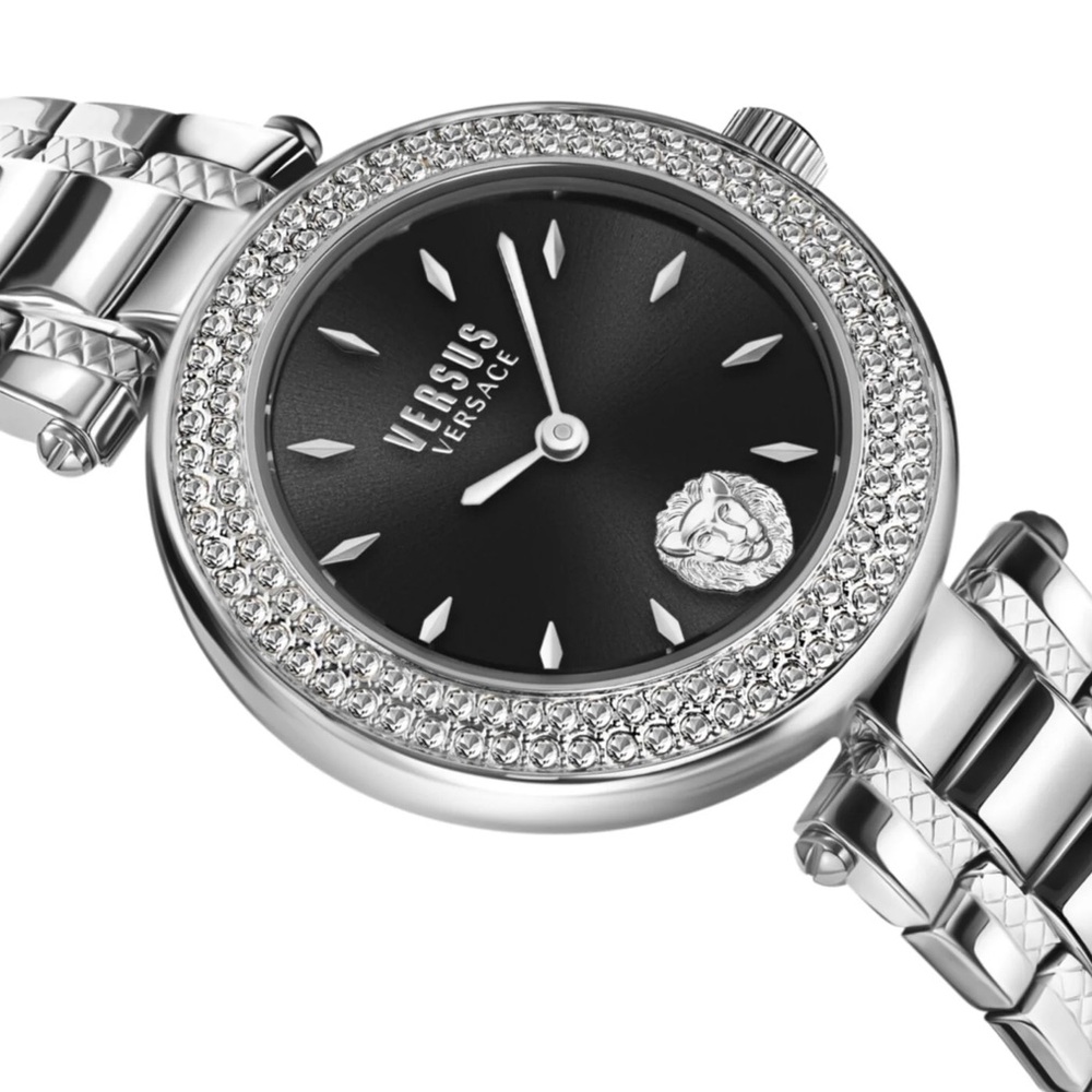 Versus Versace Women’s Brick Lane Crystal Watch NIB